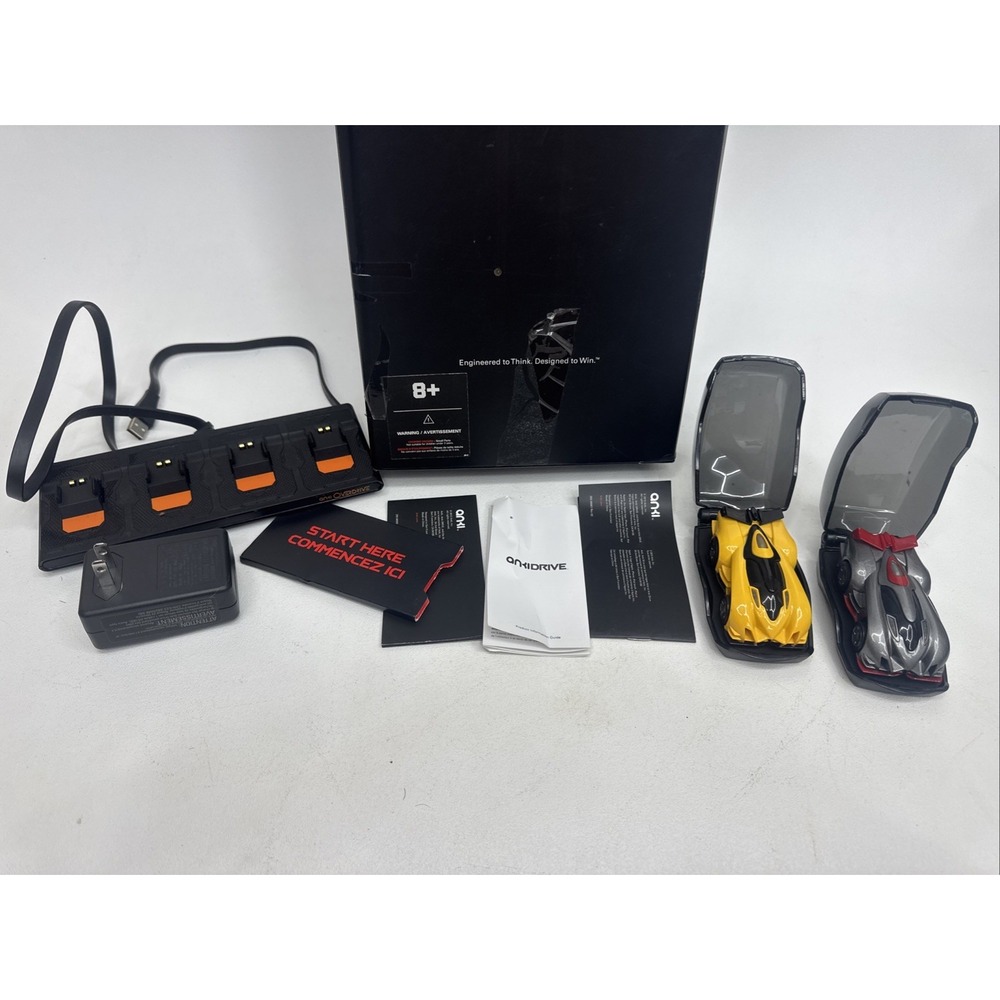 Anki Overdrive Starter Kit, First Edition, 3 Super Cars With Charging Pods